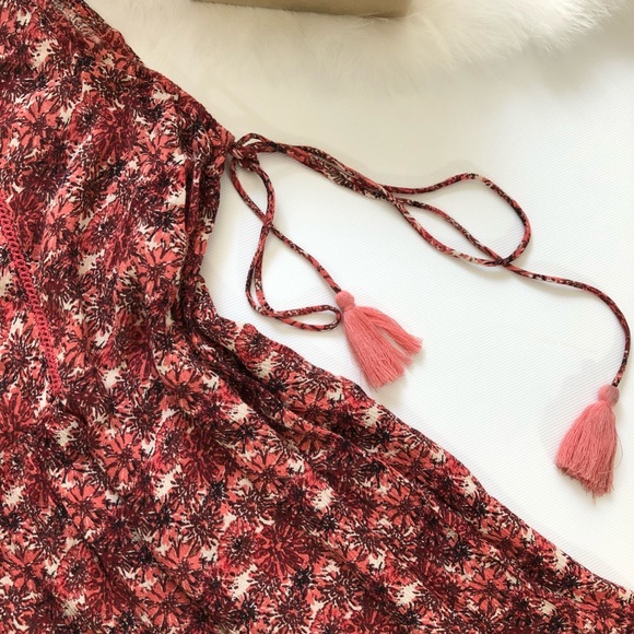 NWOT Zara Romper pink floral print oversized S - Picture 3 of 7